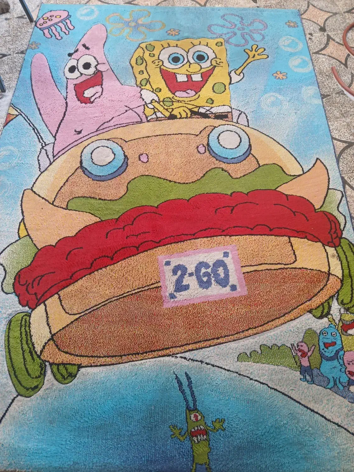 فرش ماشینی ۴متری|فرش|خرم‌آباد, |دیوار