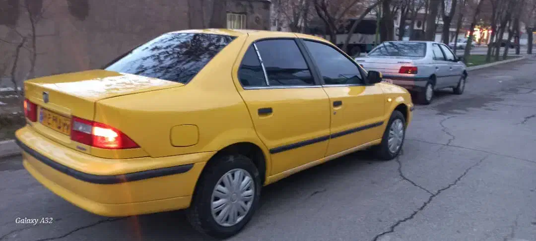 سمند مدل 1396زرد بین شهری|خودرو سواری و وانت|قائمشهر, |دیوار