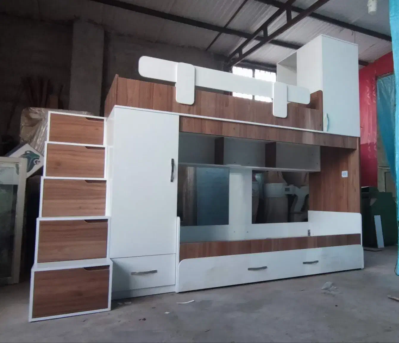 سرویس تخت دو طبقه|تخت و سرویس خواب|شاندیز, |دیوار