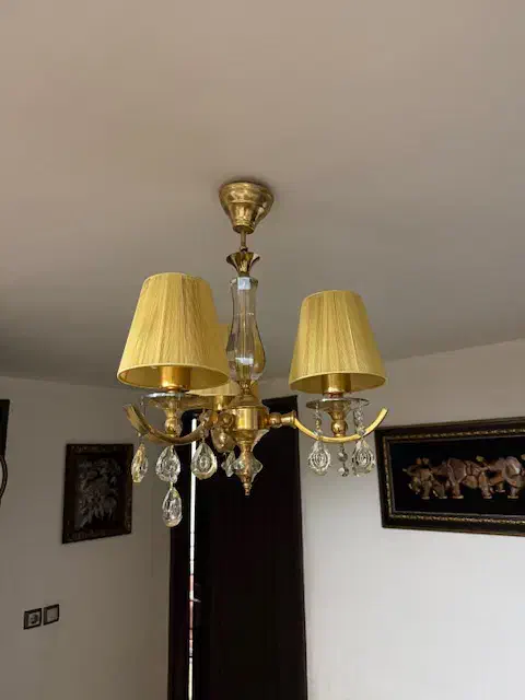 لوستر|لوستر و چراغ آویز|بیرجند, |دیوار