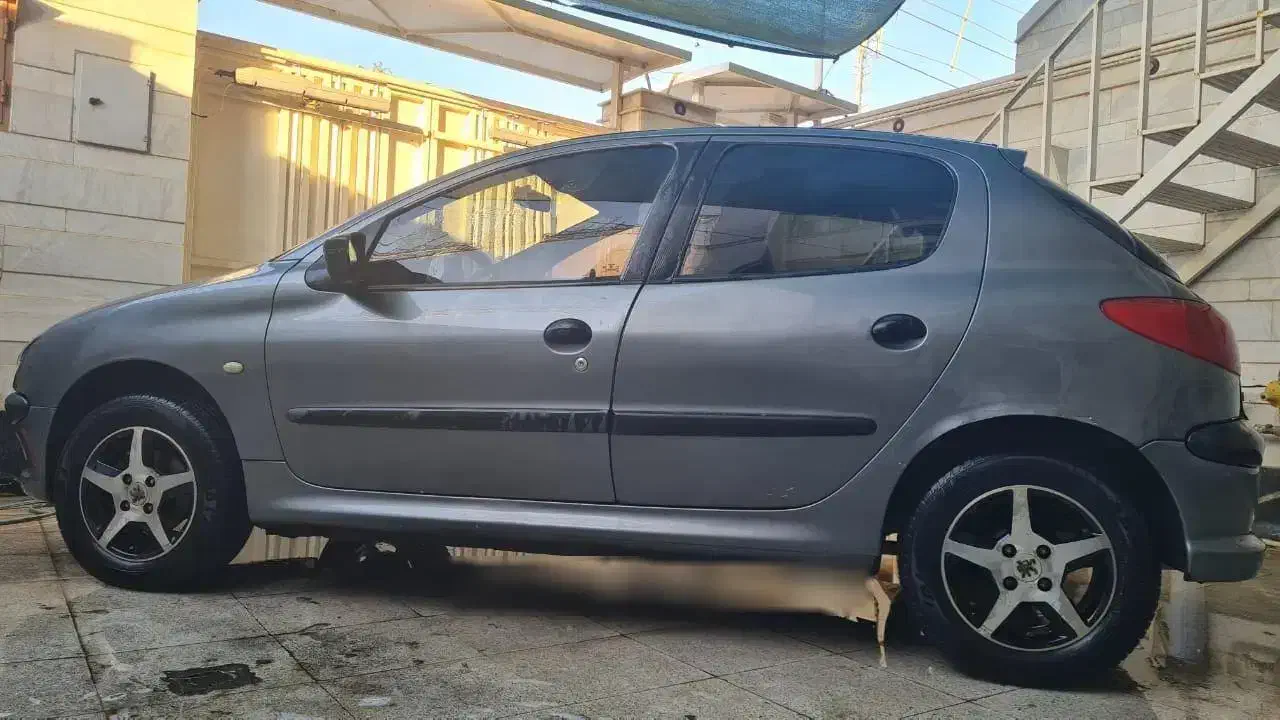 ۲۰۶تیپ۲مدل۸۶کامل رنگ|خودرو سواری و وانت|اهواز, کیان اباد|دیوار