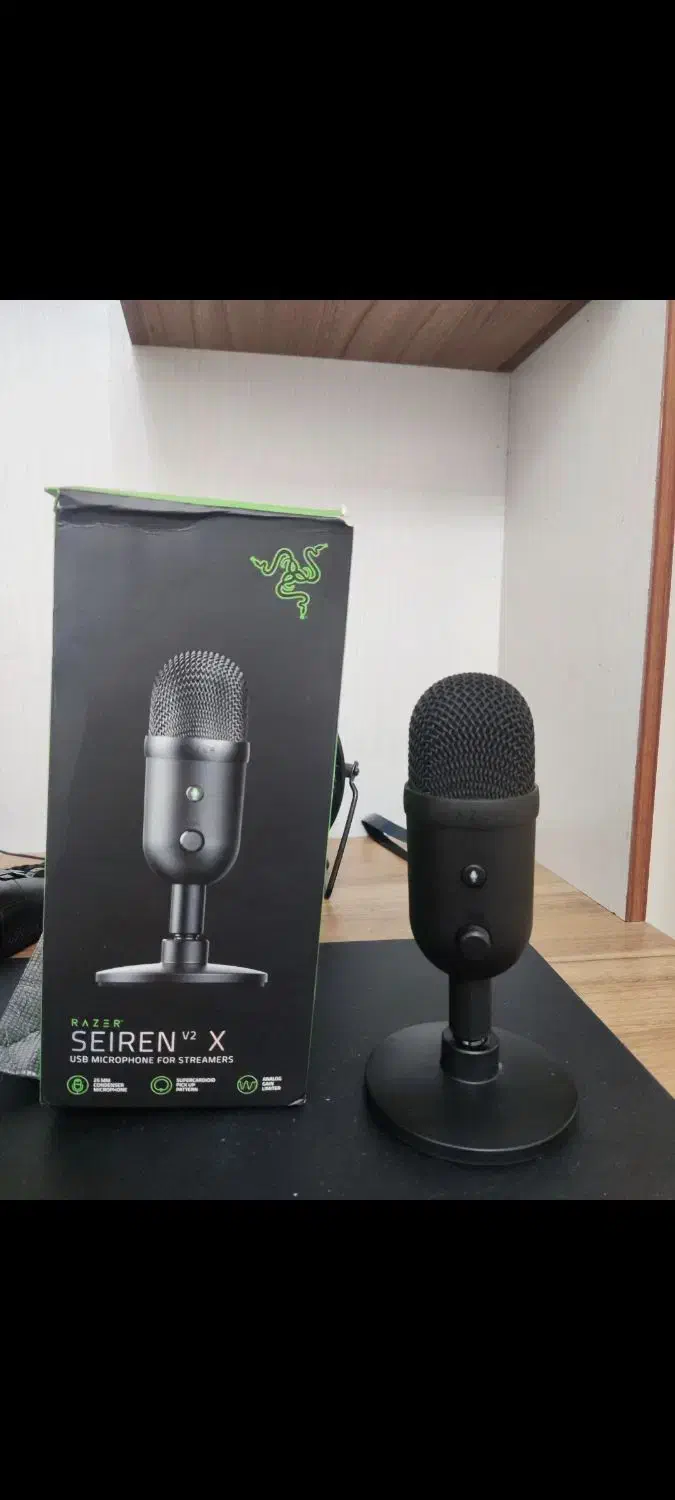 میکروفن ریزر razer seiren v2 x|قطعات و لوازم جانبی رایانه|تهران, هفت حوض|دیوار