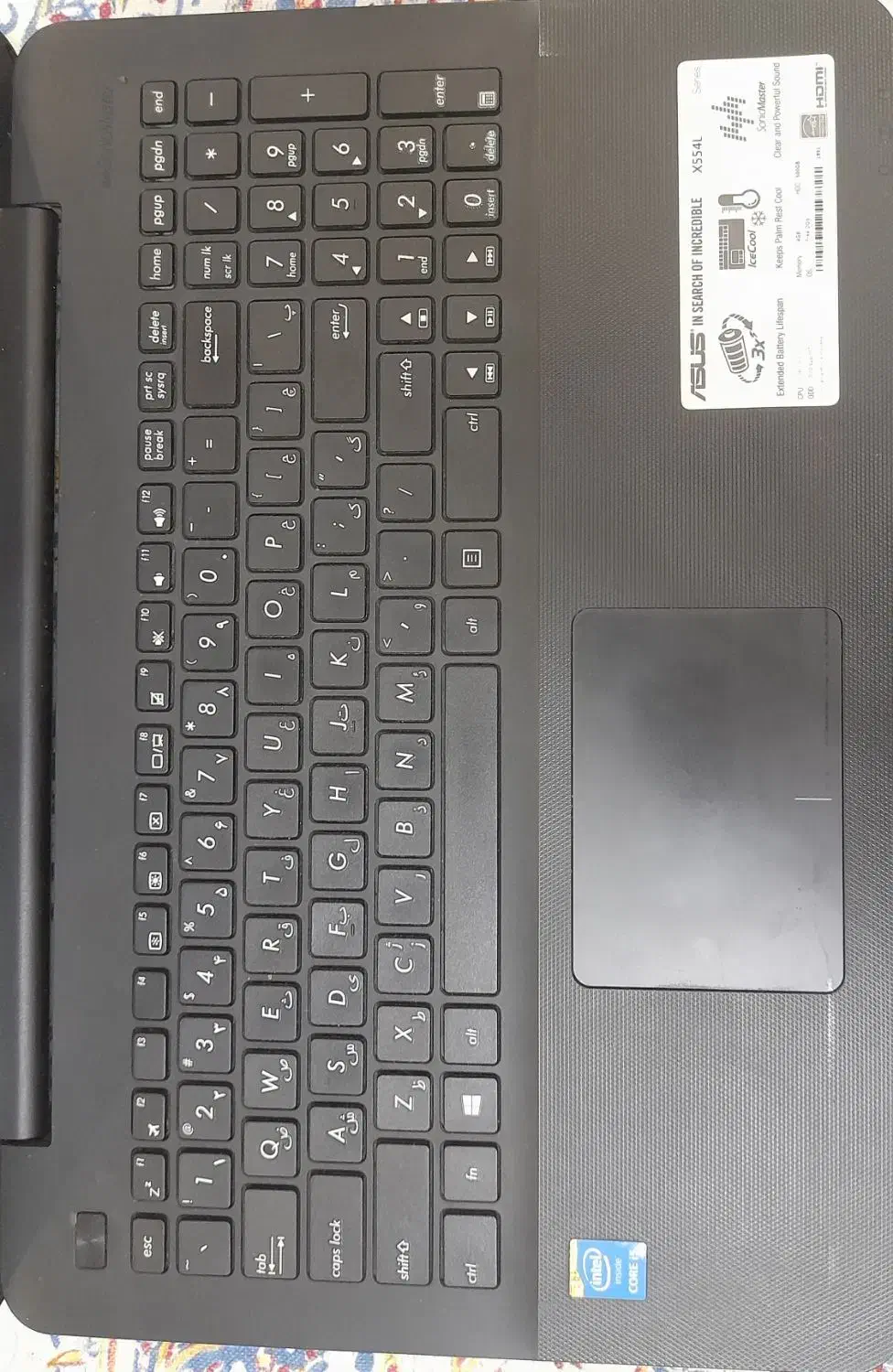 لپ تاپ ASUS|رایانه همراه|تهران, خلیج فارس|دیوار