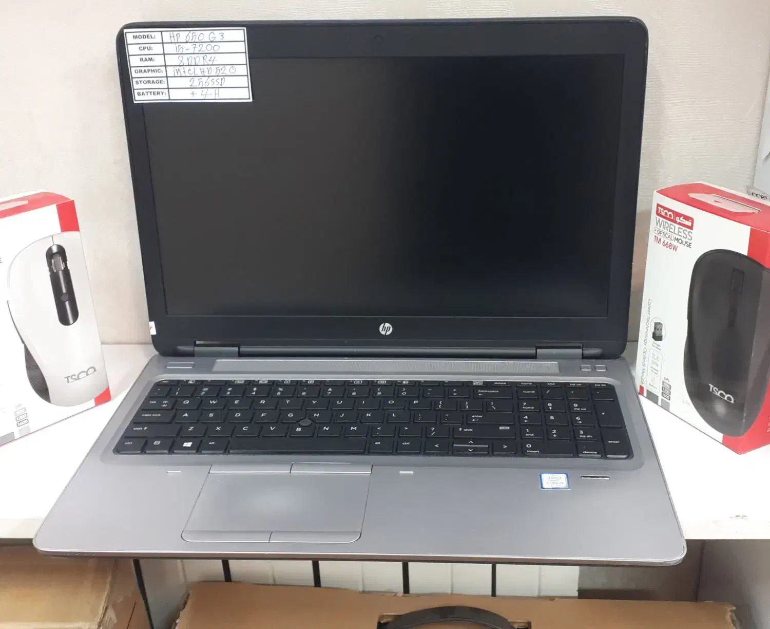 لپتاپ i5 نسل7 رم8DDR4کاملانوباکارتن|رایانه همراه|تهران, پونک|دیوار