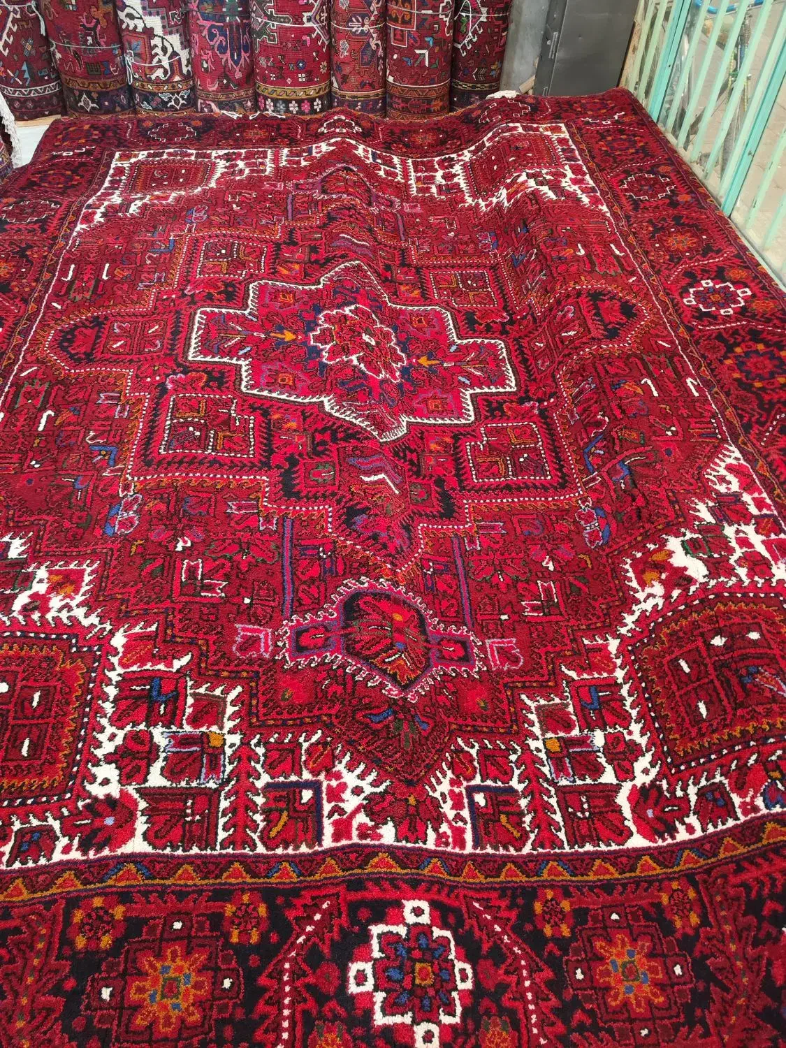 فرش دستبافت شیلیلان|فرش|بناب, |دیوار