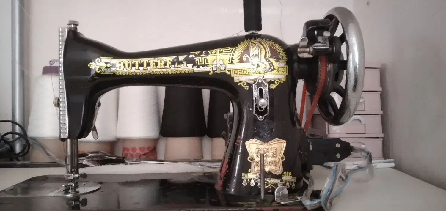 چرخ خیاطی پروانه دینام دار بامیز|لوازم خیاطی و بافتنی|جوانرود, |دیوار