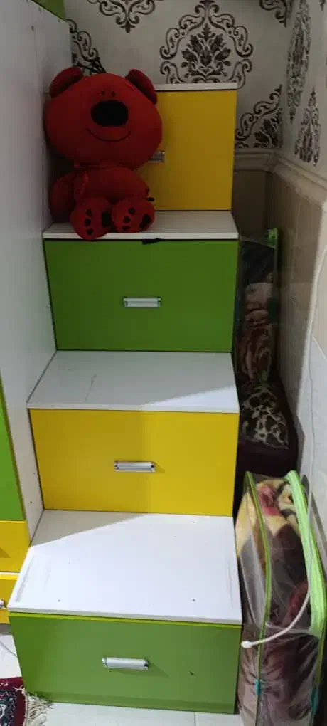 تخت خواب دوطبقه سرویس کامل|تخت و سرویس خواب|زاهدان, |دیوار