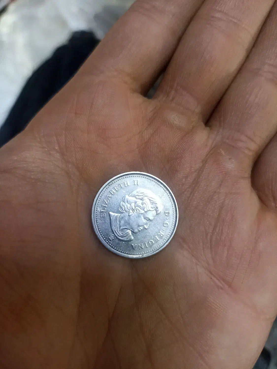 سکه 25 سنت کانادا گوزن نقره ای 1966|کلکسیون سکه، تمبر، اسکناس|اصفهان, نقش جهان|دیوار