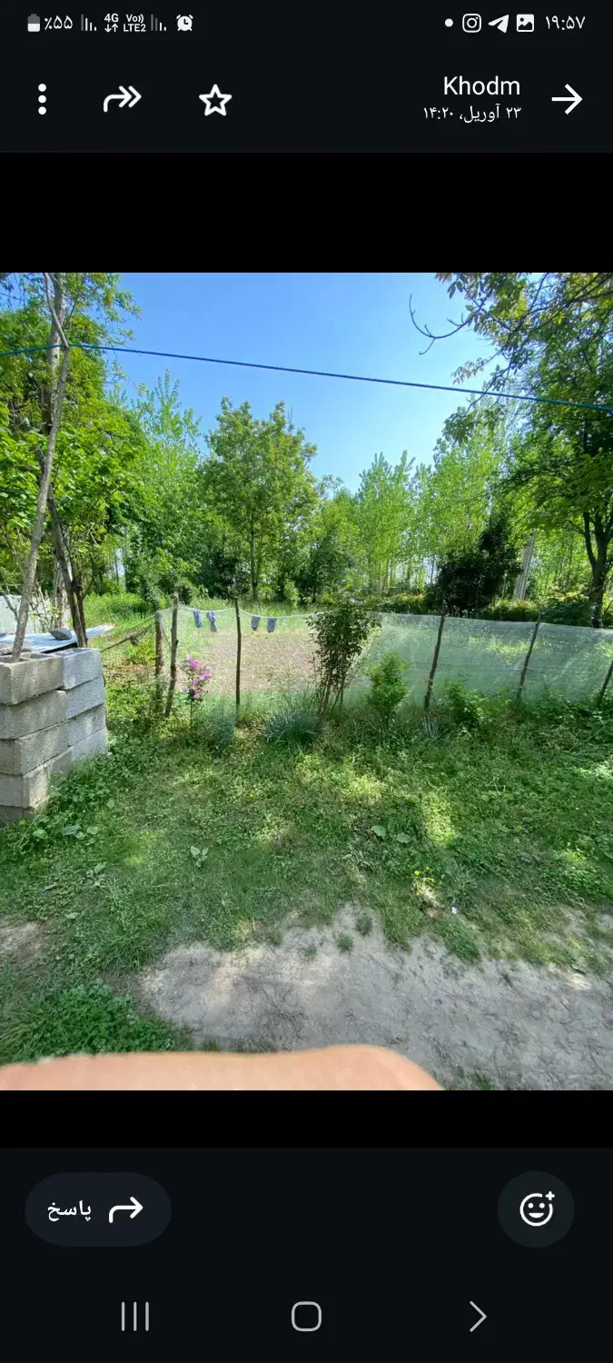 زمین مسکونی همراه ویلا|فروش زمین و ملک کلنگی|ضیابر, |دیوار