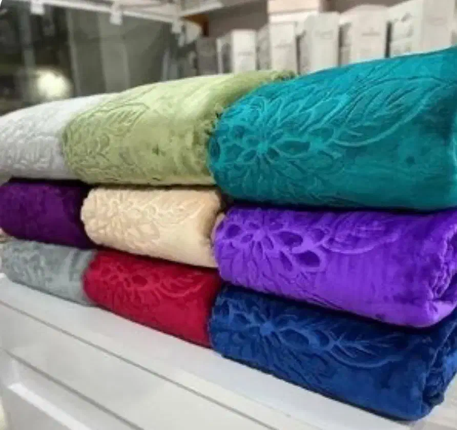 پتو دونفره گلبافت|رختخواب، بالش، پتو|ماکو, |دیوار