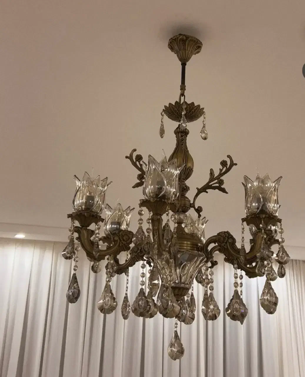 لوستر برنز|لوستر و چراغ آویز|خوی, |دیوار