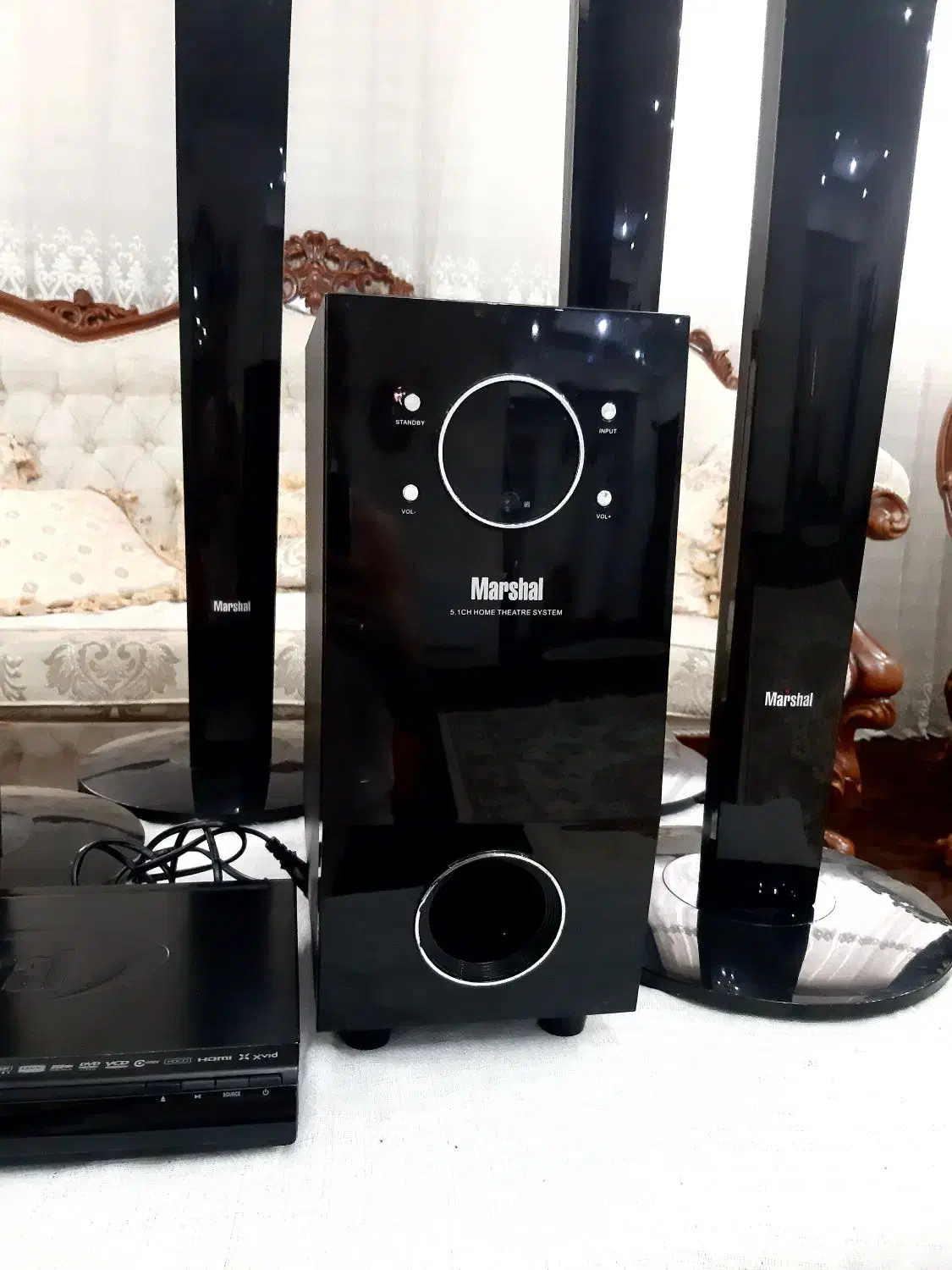 اسپیکر ۶ تیکه خانگی|سیستم صوتی خانگی|نسیم‌شهر, |دیوار