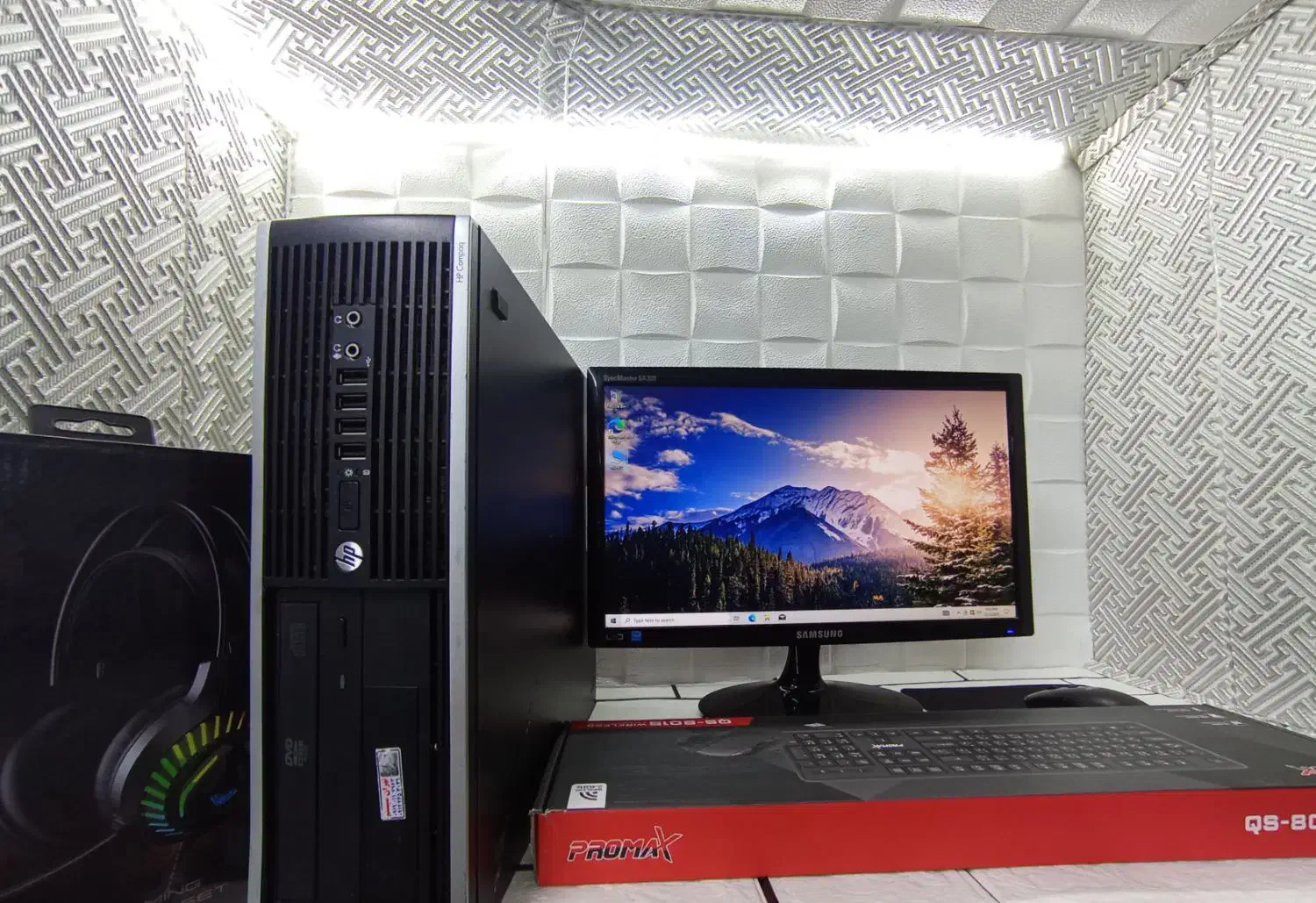 کامپیوترکیسi5نسل1/اداری حسابداری با مانیتور20/IPS|رایانه رومیزی|تهران, باغ خزانه|دیوار