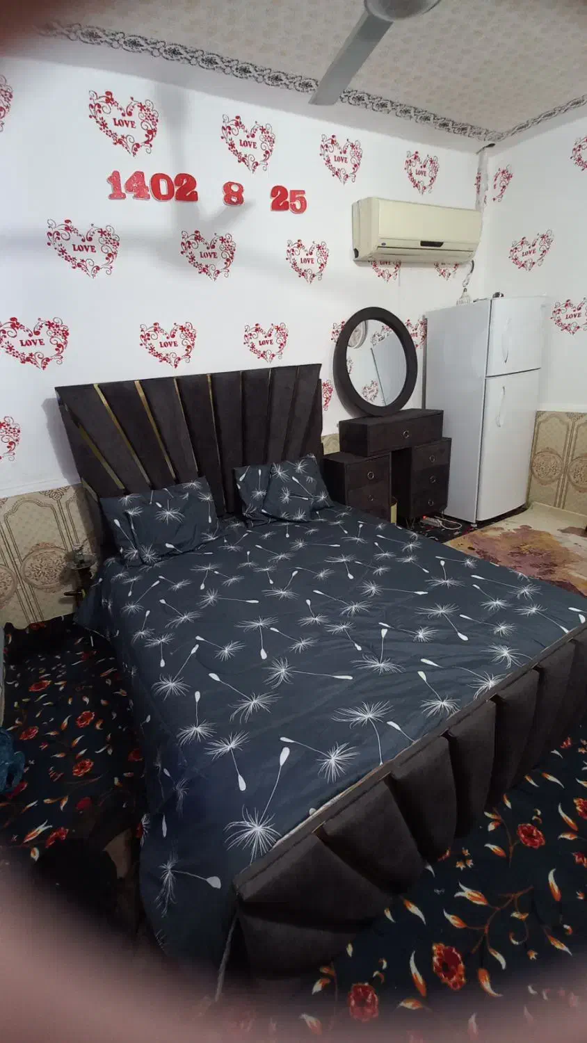 تخت خواب|تخت و سرویس خواب|اهواز, ملاشیه|دیوار