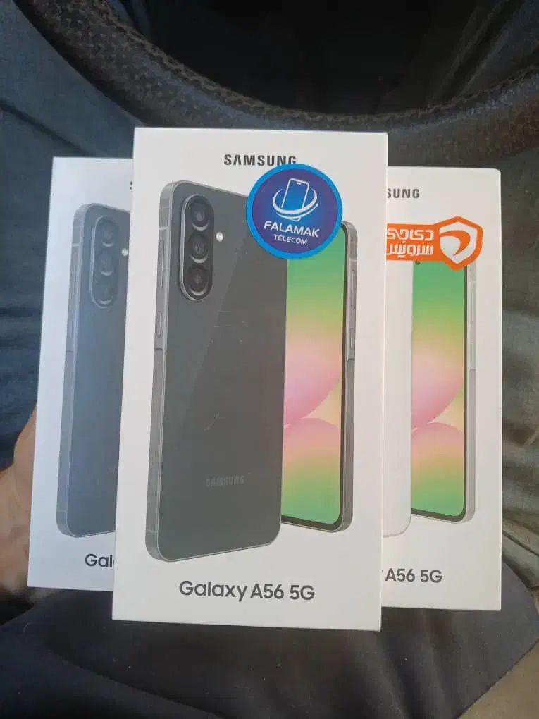 گوشی سامسونگ مدل A56 حافظه 256 رم 12 مشکی ویتنام|موبایل|کرمان, |دیوار