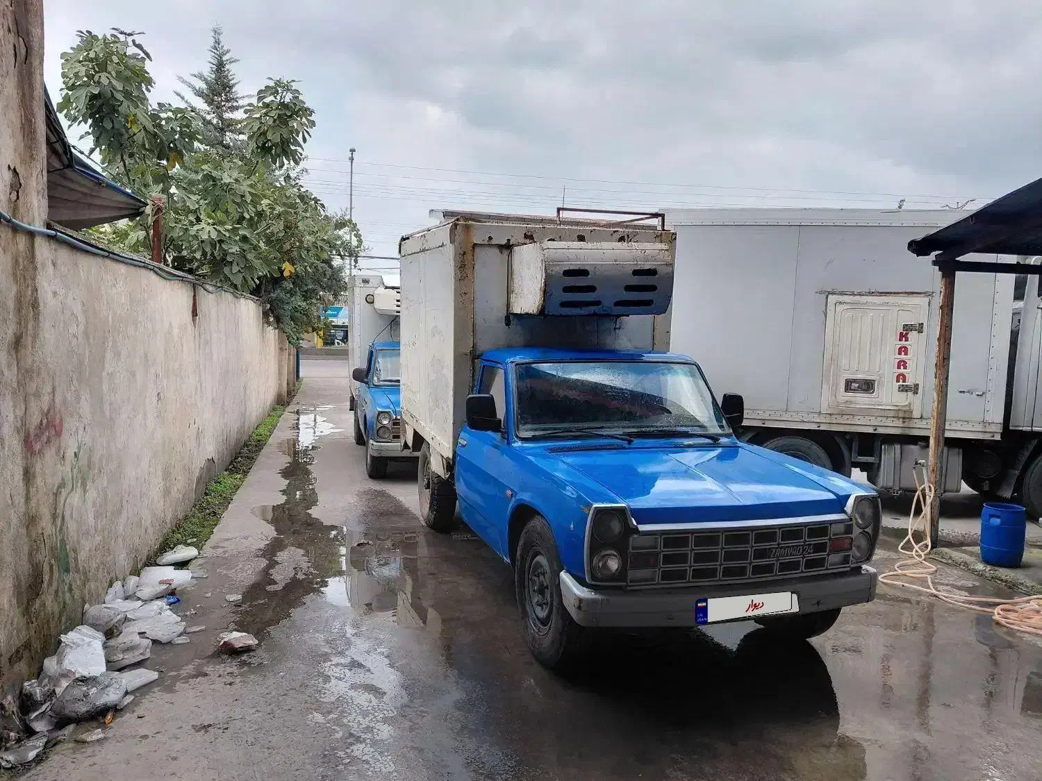 نیسان دیزل ۹۱ یخچال دار|خودرو سواری و وانت|تهران, استاد معین|دیوار