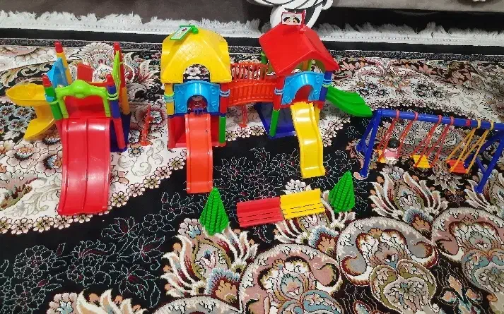 پازل ۲۰۰تکه و بارک بازی|اسباب‌‌بازی|صومعه‌سرا, |دیوار