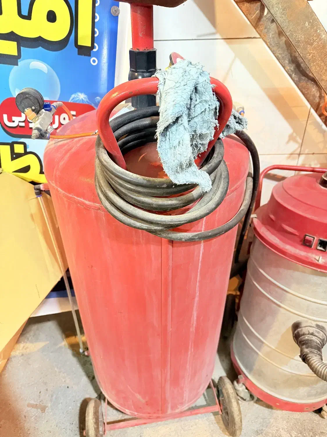 دستگاه کارواش ۱۱۰ بار با وسایل کامل|ماشینآلات صنعتی|کرمانشاه, |دیوار