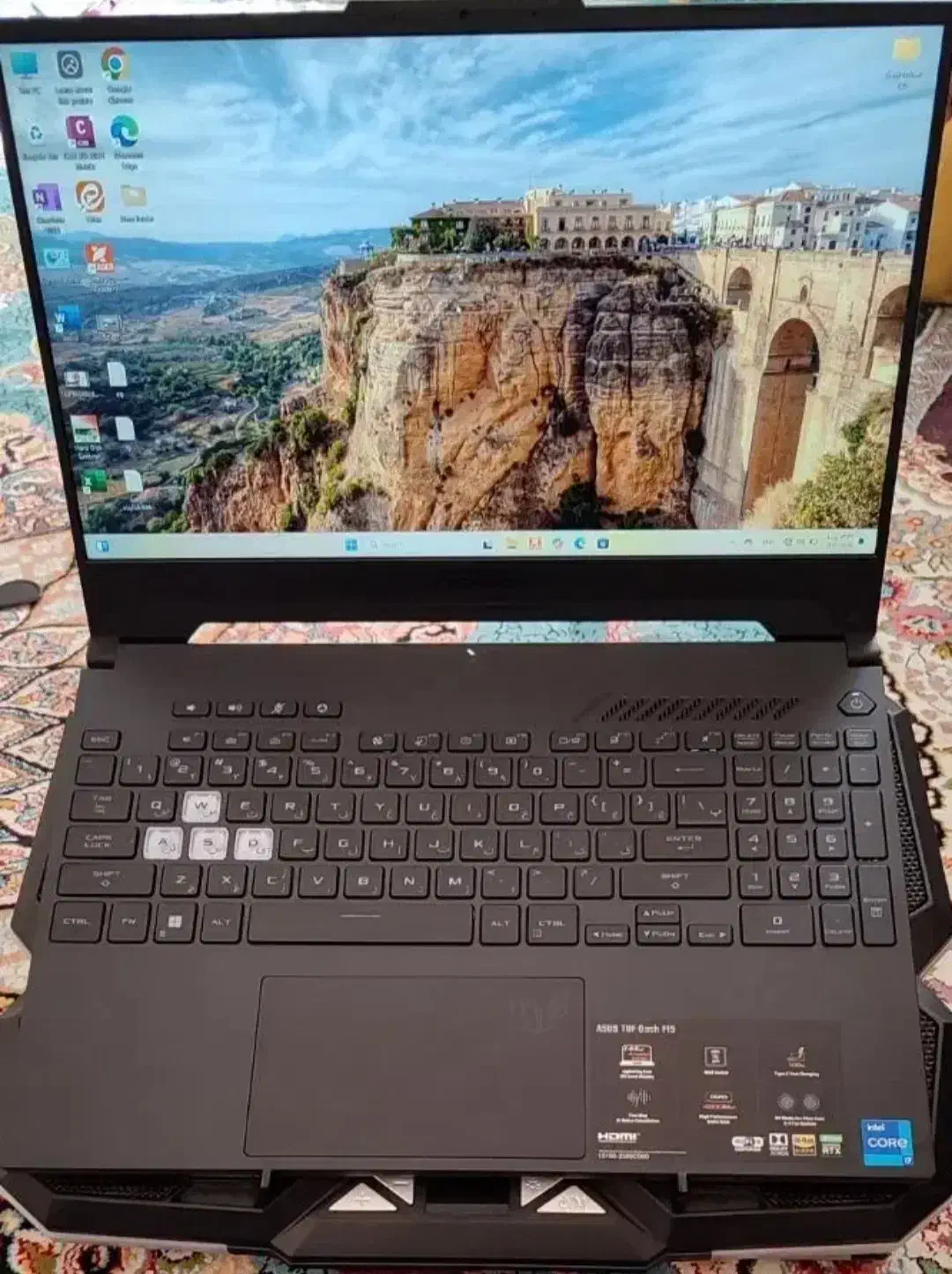 لبتاب F15گیمینگ ایسوزو|رایانه همراه|تهران, ایرانشهر|دیوار