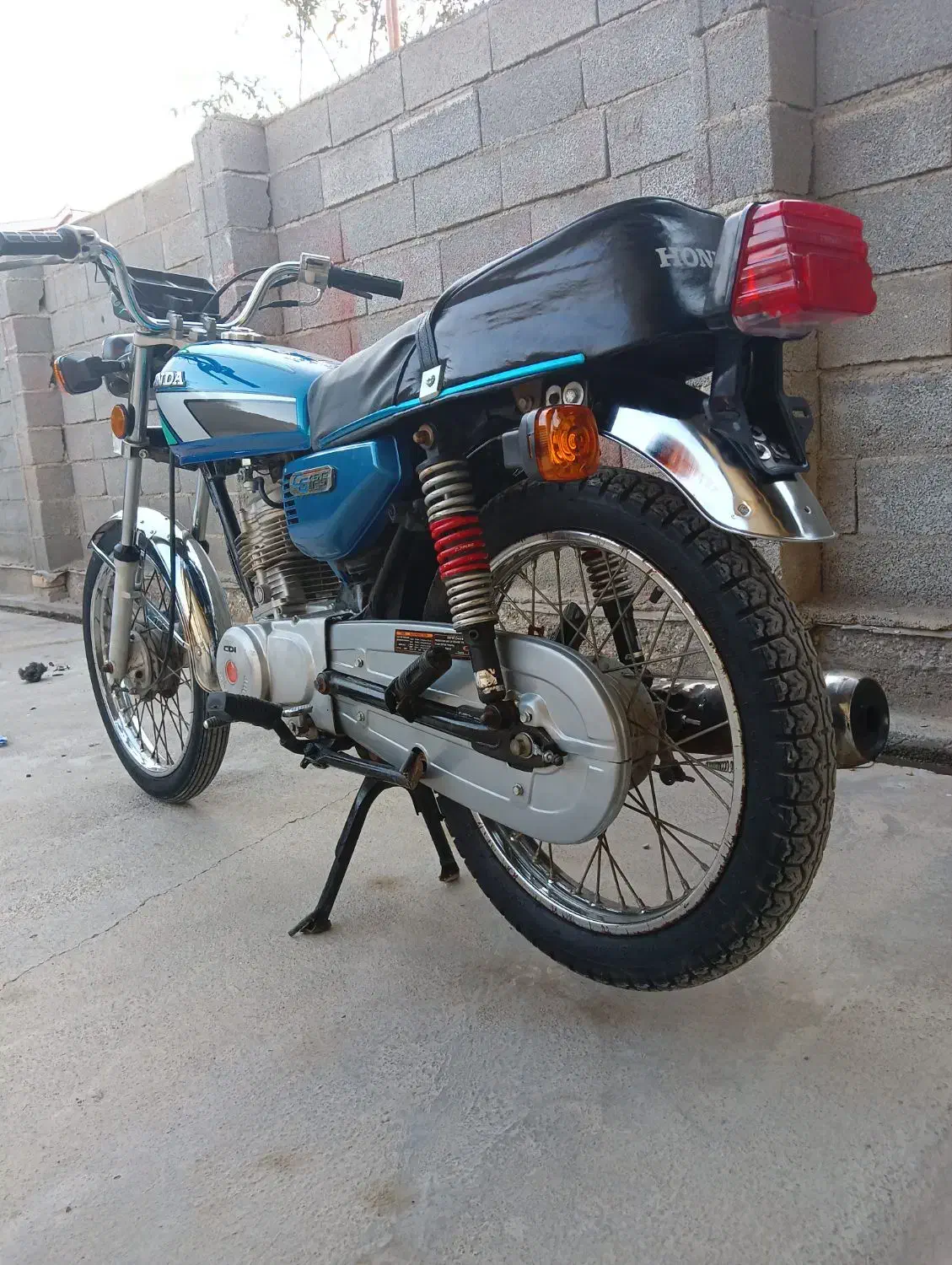 موتور ۱۲۵مزایده|موتورسیکلت|گمیشان, |دیوار