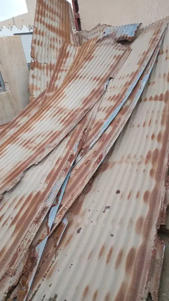 فروش ضایعات آهن ـ ورق گالوانیزه موج دار ۶ متری|مصالح و تجهیزات ساختمان|کازرون, |دیوار