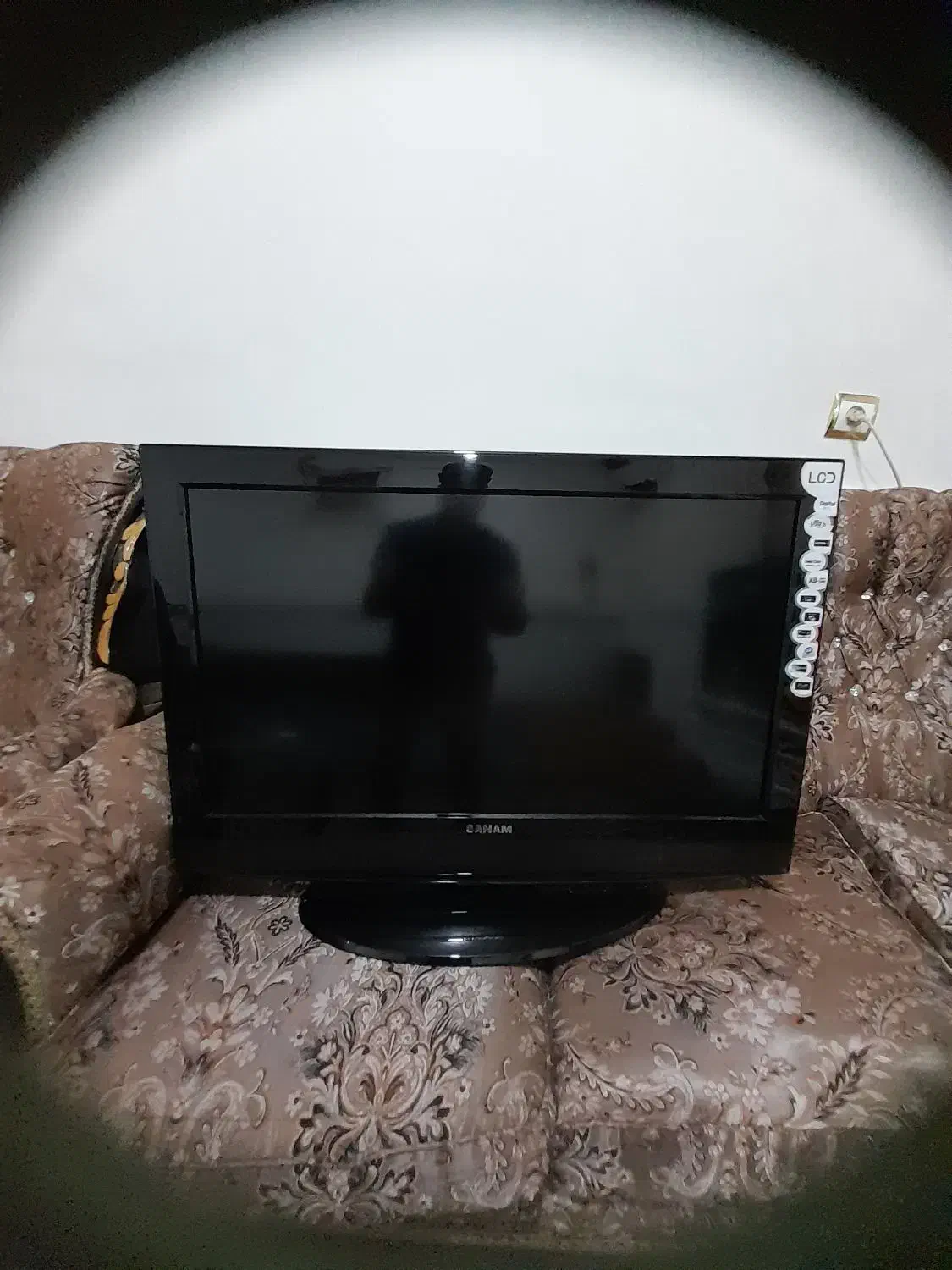 تلوزیون|تلویزیون و پروژکتور|زرندیه, |دیوار