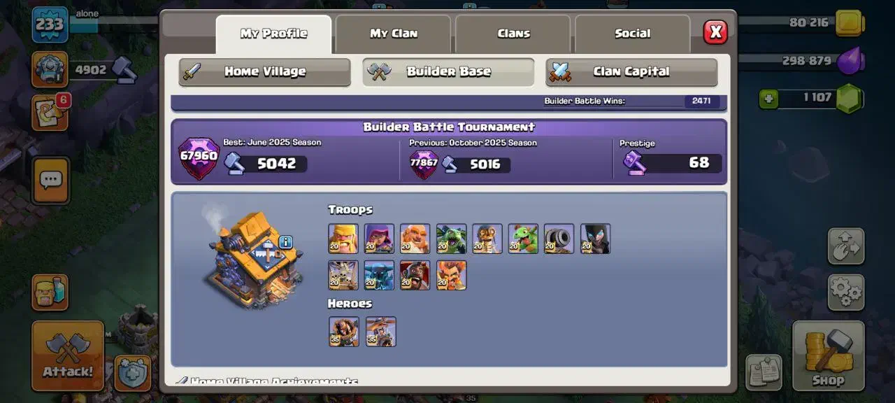 اکانت کلش تان 18مکس ۱۷|کنسول، بازی ویدئویی و آنلاین|مشهد, شهید آوینی|دیوار