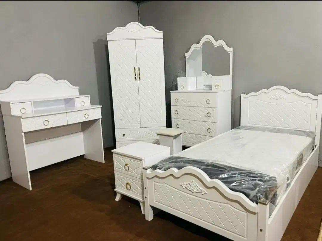 سرویس خواب MDF نوجوان ۳۴ ملیون|تخت و سرویس خواب|همدان, |دیوار