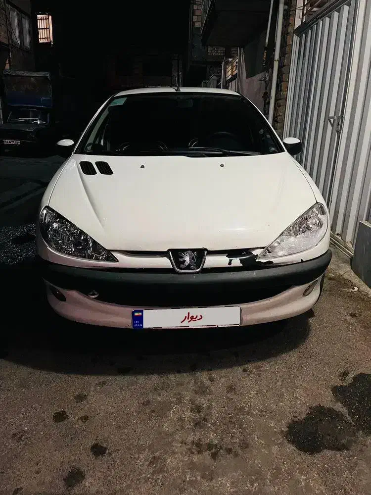 SD  206 tu5 V8|خودرو سواری و وانت|ساوه, |دیوار