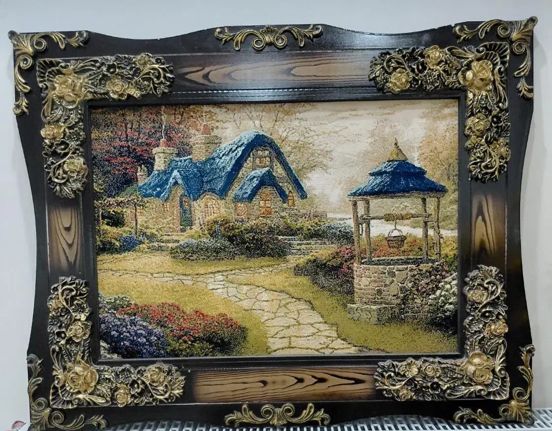 تابلو فرش|تابلو فرش|قروه, |دیوار