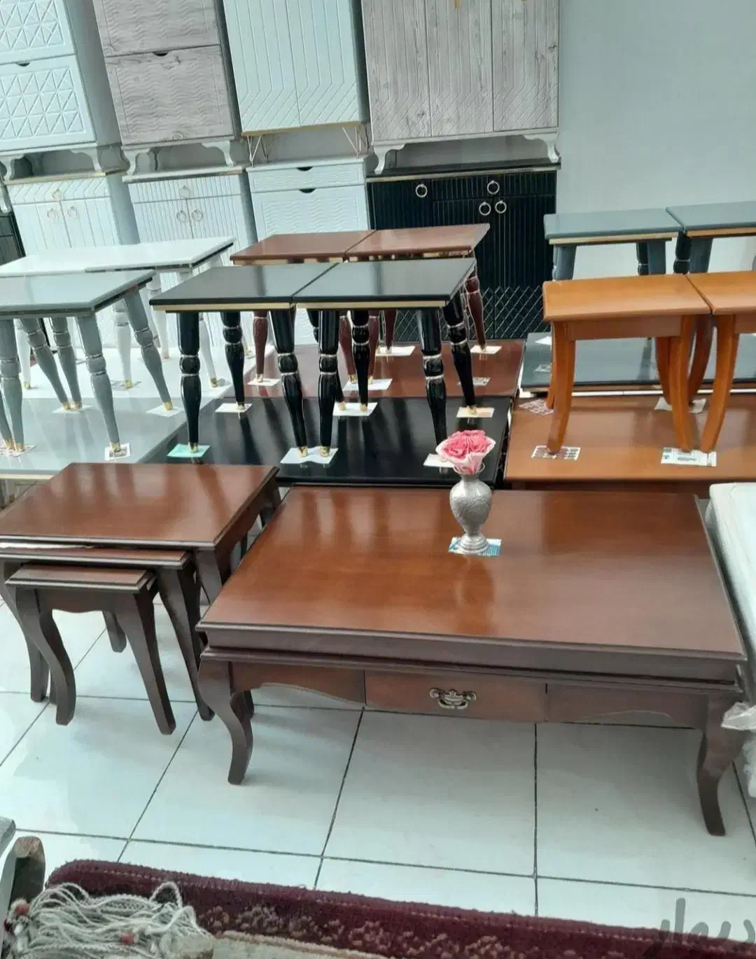 انواع جلو مبلی عسلی روکش چوب بلوط|مبلمان خانگی و میز عسلی|کرمانشاه, |دیوار