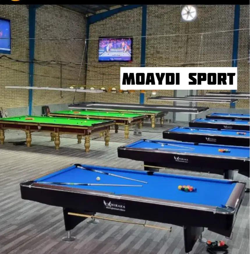 میز بیلیارد باشگاهی ویلایی Really MOAYDI.SPORT|ورزش‌های توپی|بیرجند, |دیوار