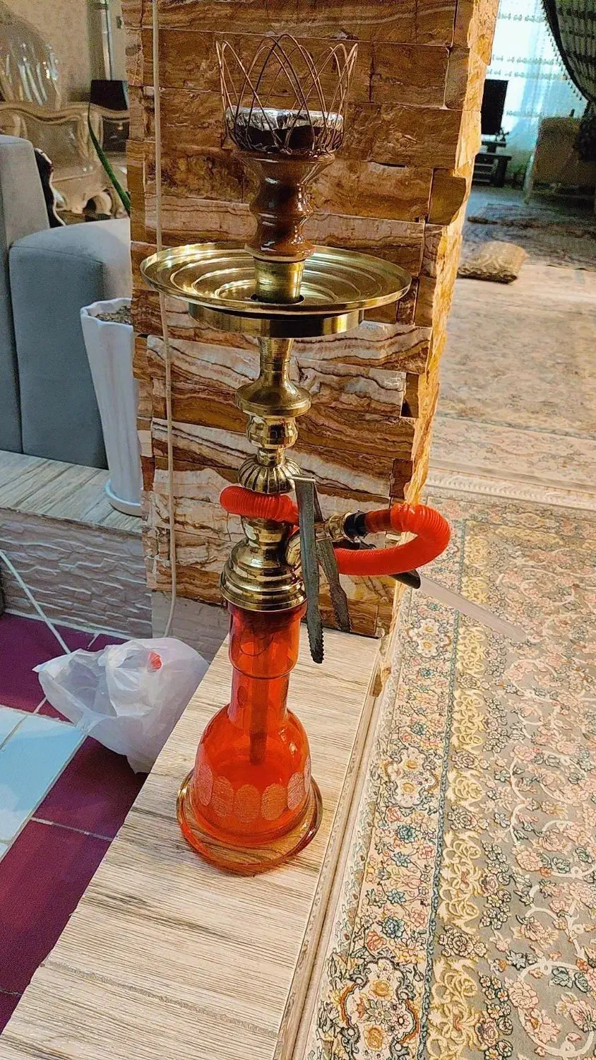 قلیان برنجی نو نو|کلکسیون و سرگرمی|بروجرد, |دیوار