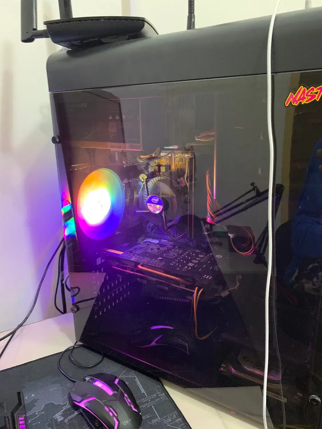 کیس و مانیتور گیمینگ|رایانه رومیزی|رشت, امین الضرب|دیوار