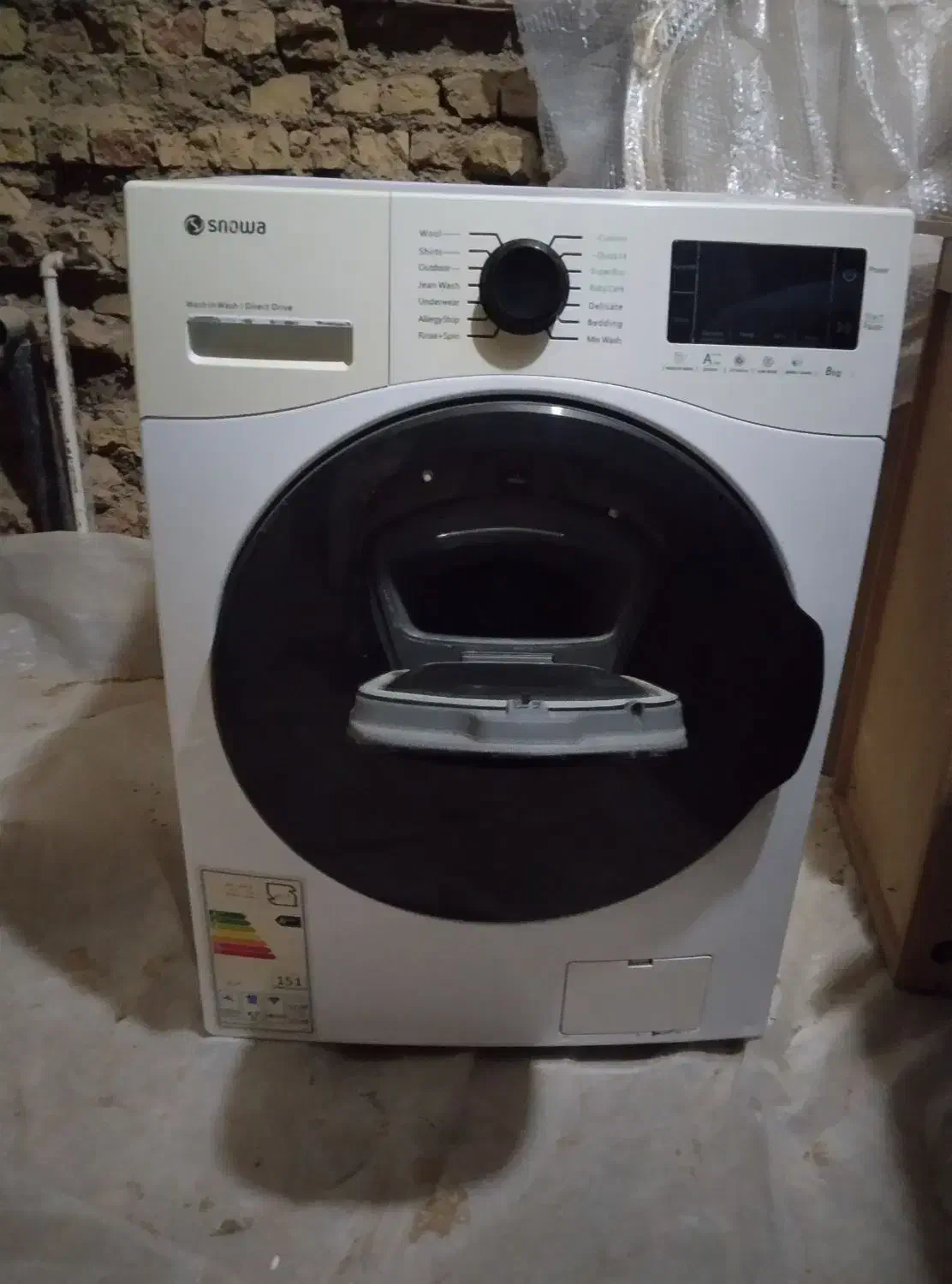 ماشین لباسشویی اسنوا طرح اد واش|ماشین لباسشویی و خشککن لباس|نظرآباد, نظرآباد|دیوار