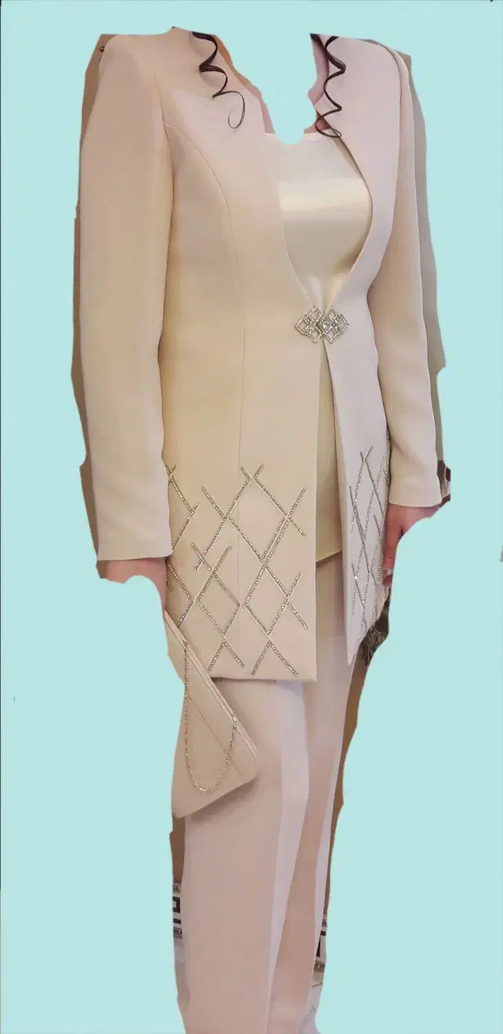 کت و شلوار مجلسی زنانه سایز ۳۸|لباس|اراک, |دیوار