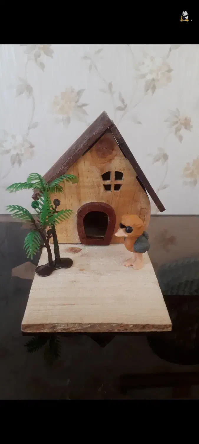 کلبه ی چوبی کوچولو دست ساز|اسباب‌‌بازی|برخوار, |دیوار