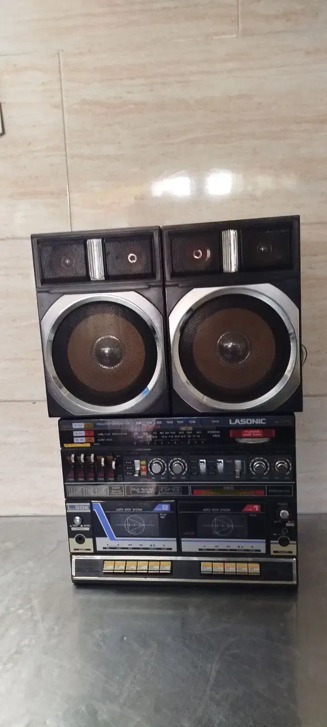 رادیو ضبط لاسونیک|سیستم صوتی خانگی|بروجرد, |دیوار