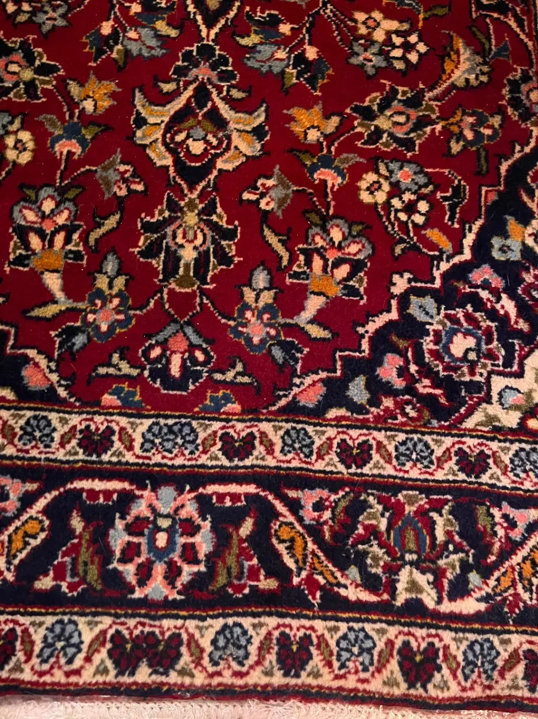 ذرع و نیم کاشان کاملا سالم|فرش|کرج, گوهردشت|دیوار