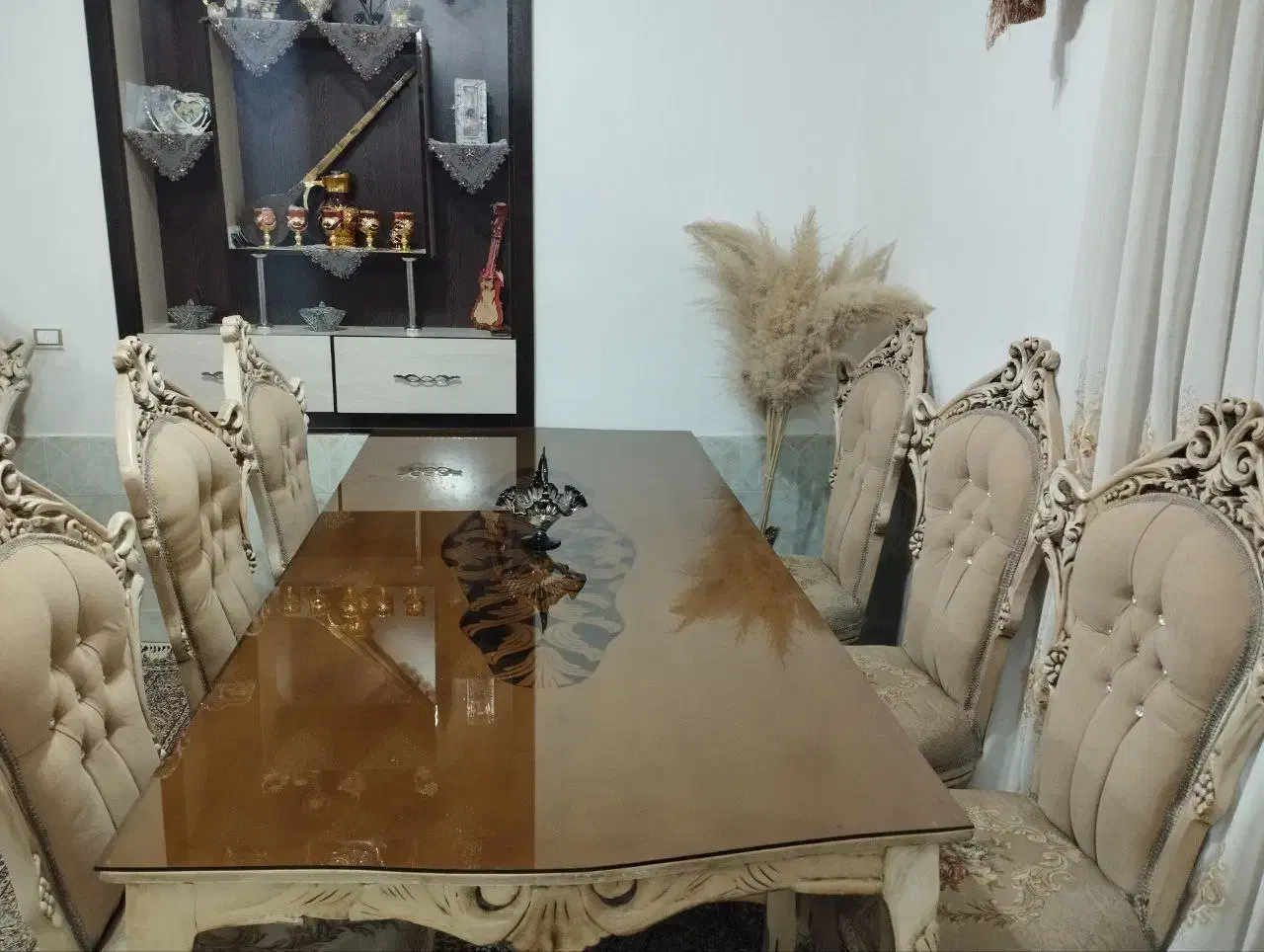 میزغذاخوری سلطنتی|میز و صندلی غذاخوری|آیسک, |دیوار