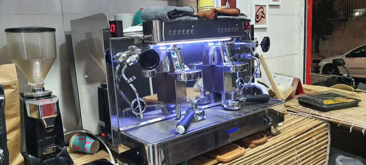 دستگاه اسپرسو ساز ایتالیایی مولتی بویلر جیمبالی|کافی‌شاپ و رستوران|شیراز, هفت تنان|دیوار