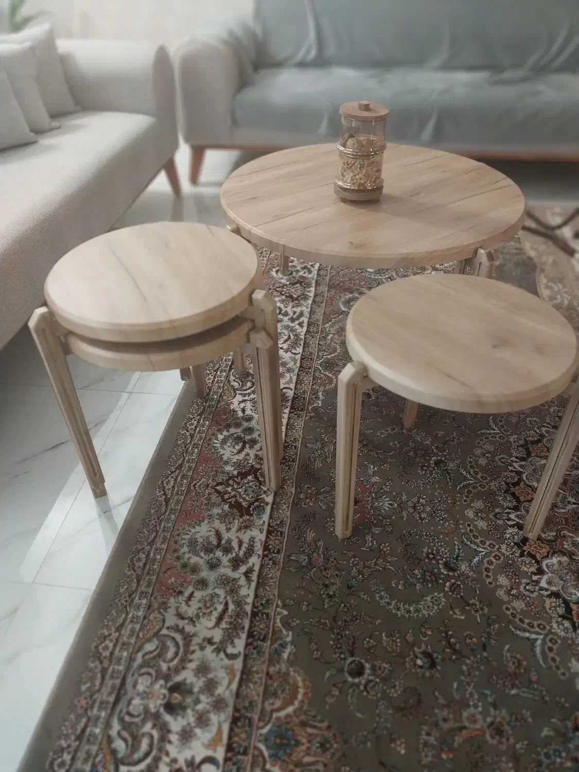 جلو مبلی یه میز  سه  تا جلو مبلی|مبلمان خانگی و میز عسلی|پاکدشت, پاکدشت (مامازند)|دیوار