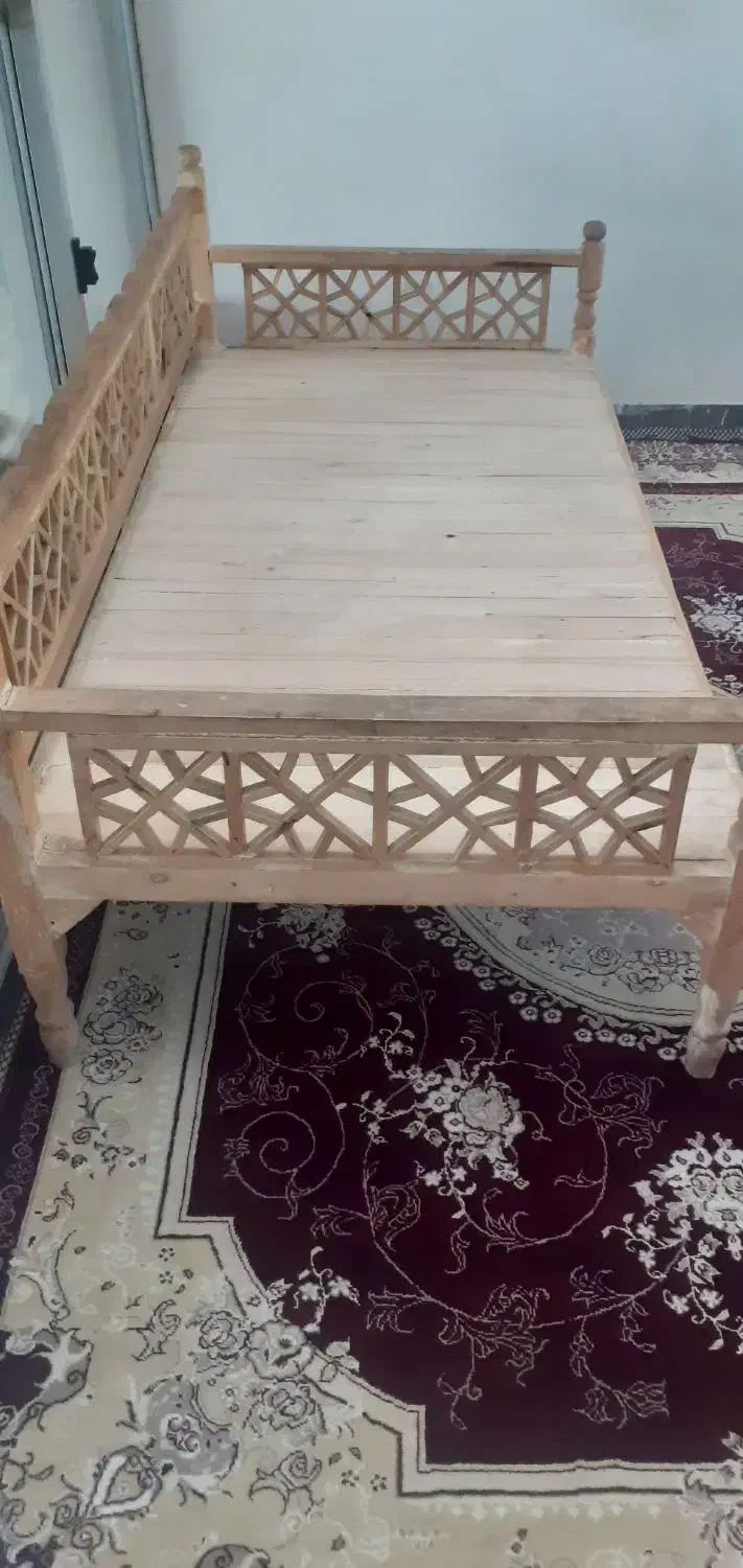 تخت چوبی ۲در۱|تخت و سرویس خواب|لردگان, |دیوار