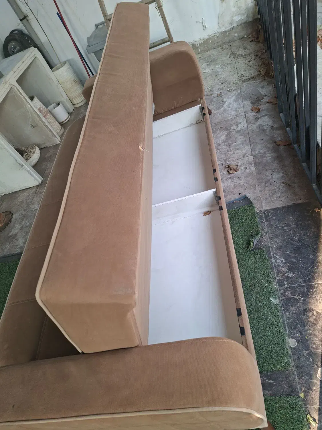 کاناپه تخت خواب شو|مبلمان خانگی و میز عسلی|فشم, |دیوار