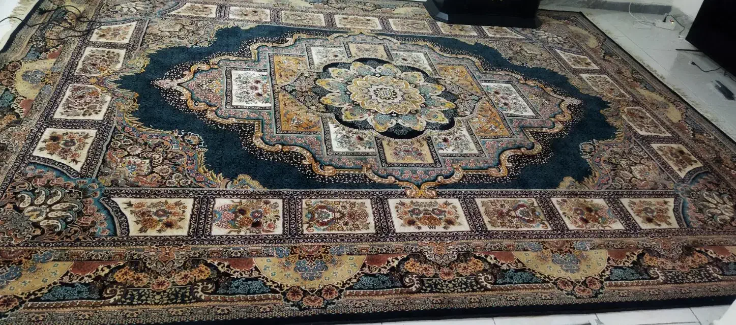 فرش ۳ در ۴|فرش|فیروزه, |دیوار