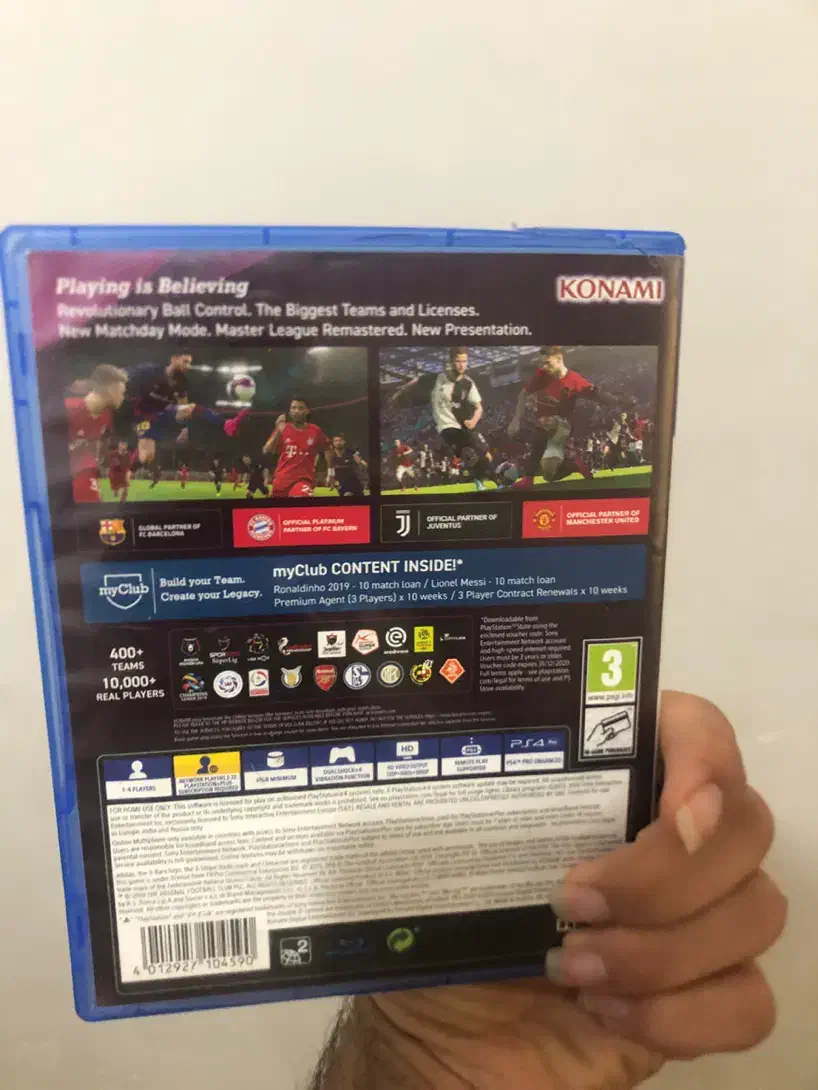 دیسک pes 2020 ps4|کنسول، بازی ویدئویی و آنلاین|دزفول, |دیوار