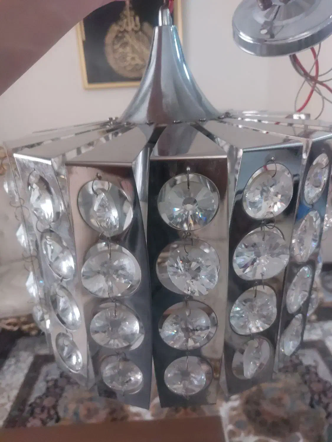 لوستر درحد نو|لوستر و چراغ آویز|تهران, گلستان (شهرک راه آهن)|دیوار