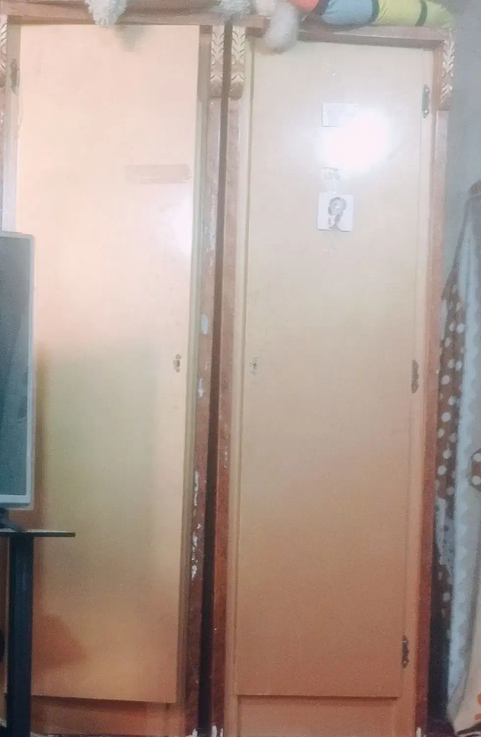 کمد دیواری دوتیکه ای|جاکفشی، کمد، دراور|کوه چنار, |دیوار