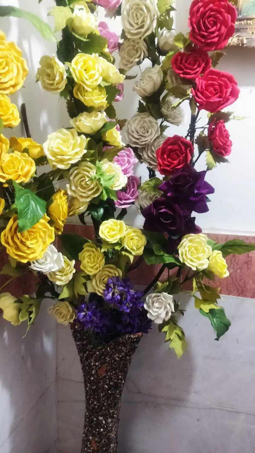 گل مصنوعی|گل مصنوعی|مشکیندشت, |دیوار