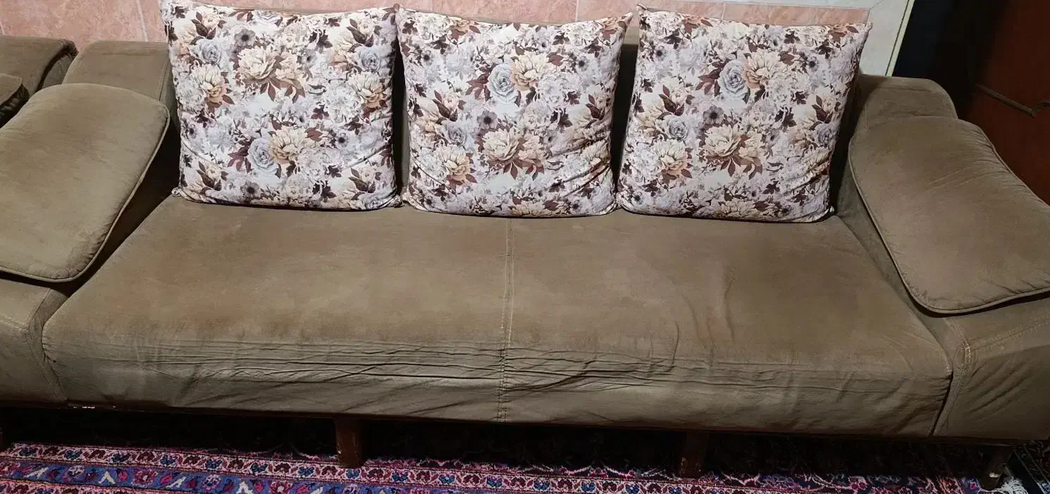 مبل راحتی 7نفره|مبلمان خانگی و میز عسلی|چابهار, |دیوار